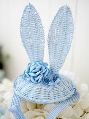 Bunny Rattan Hat