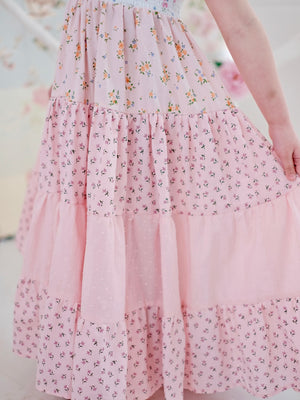 Eden Dress | Floral Prints in Blush