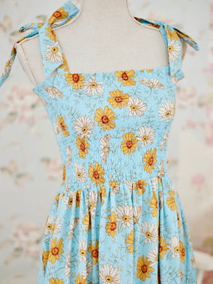 Eden Women Dress | Blue Daisy