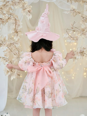 Bow Witch Hat | Blush