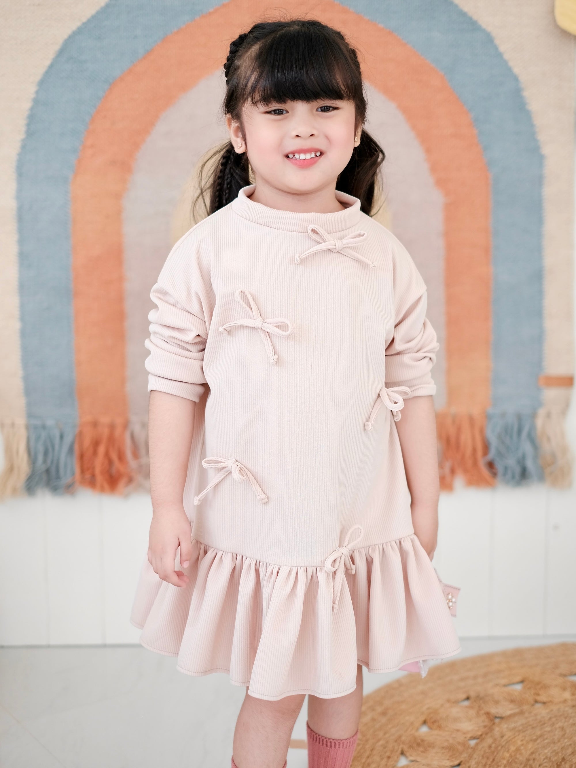 Sweater Dress | Rosy Beige