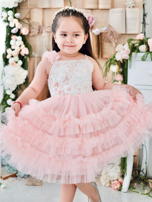 Minette Tutu in Floral Blush