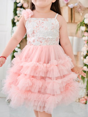 Minette Tutu in Floral Blush