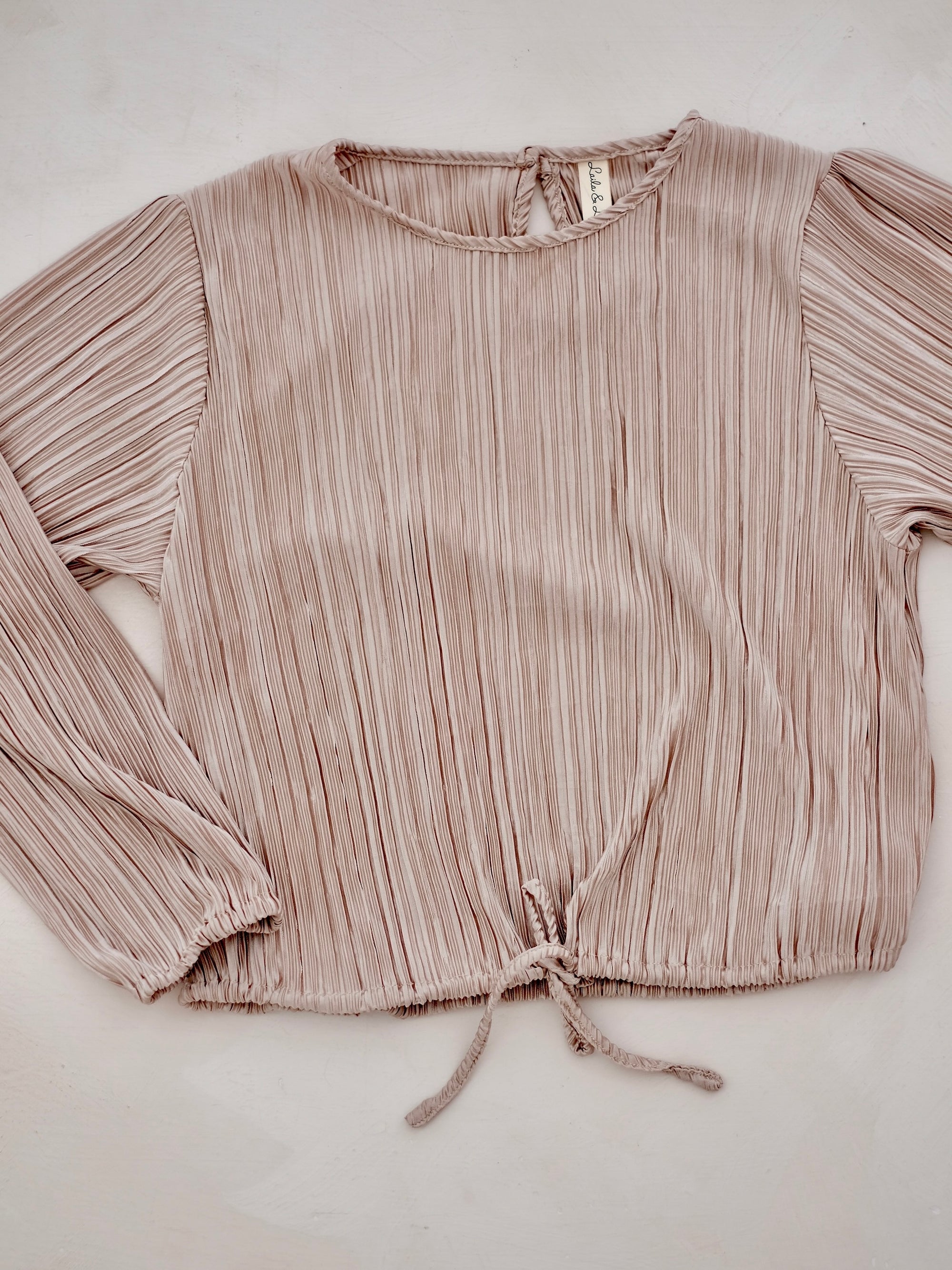 Aria Drawstring Top | Champagne | Women