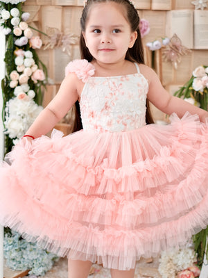 Minette Tutu in Floral Blush