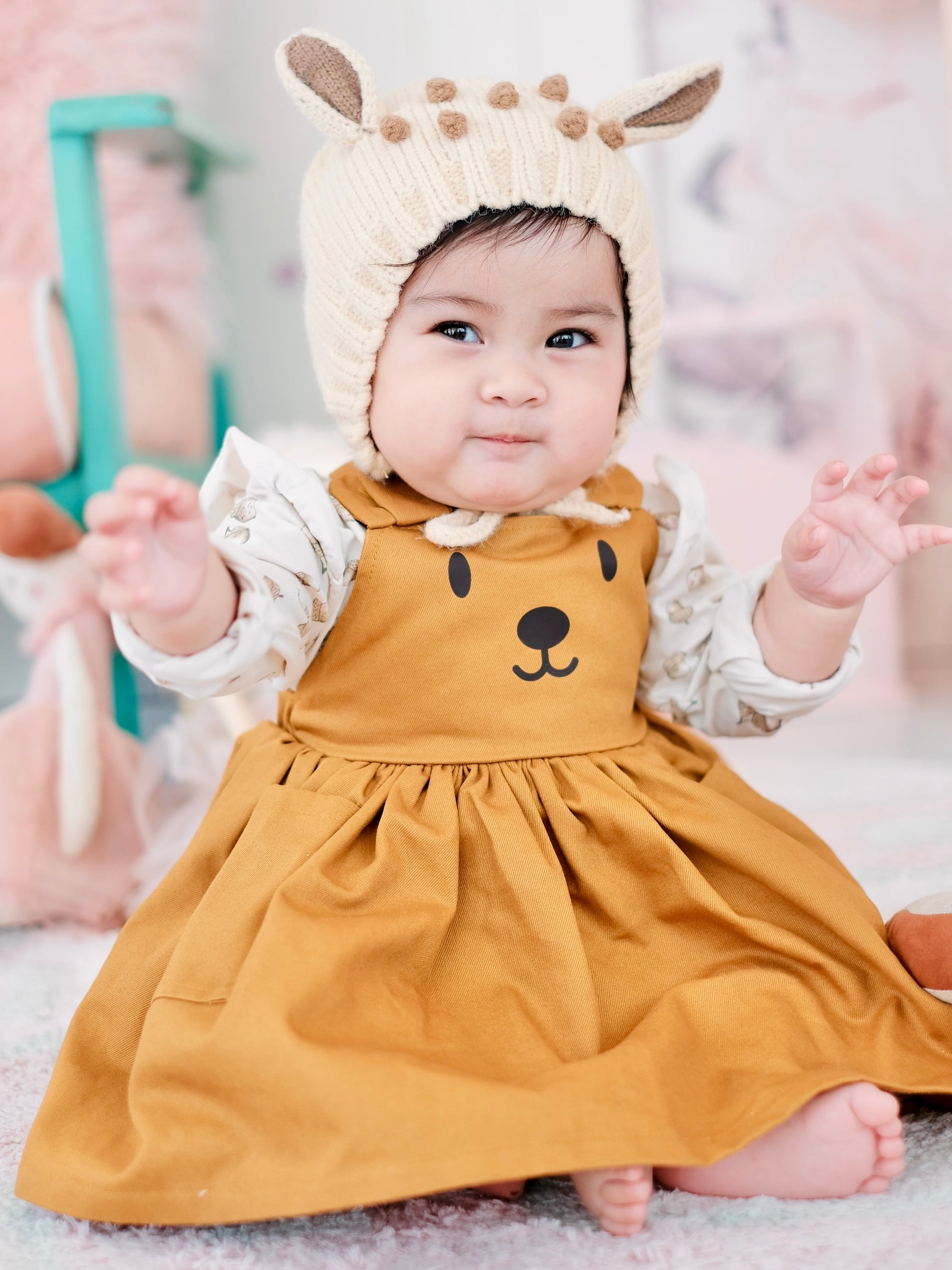 Bear Jumper Dress | Tiny