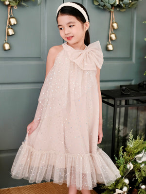 Stella Sparkle Dress | Champagne