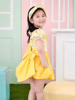 Stacie Bubble Skirt | Yellow