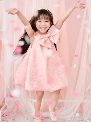 Palma Bubble Dress in Blush