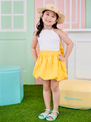 Stacie Bubble Skirt | Yellow