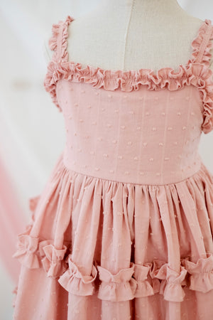 Ingrid Dress | Dusty Blush