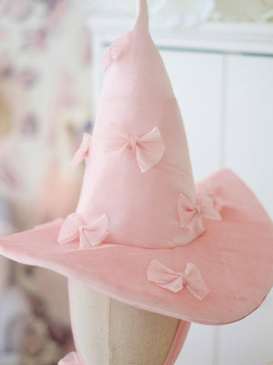 Bow Witch Hat | Blush