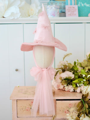 Bow Witch Hat | Blush