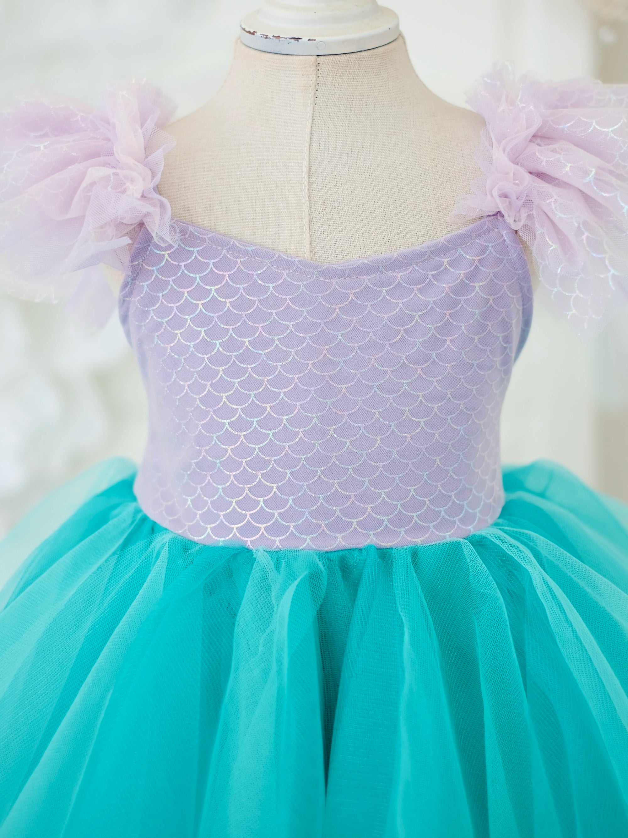 Keira Tutu Dress | Mermaid Purple