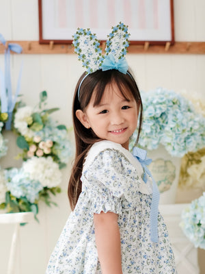 Esther Bunny Ears Floral Headband