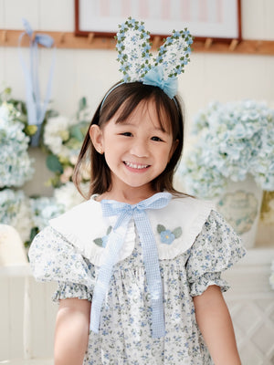 Esther Bunny Ears Floral Headband | Backorder