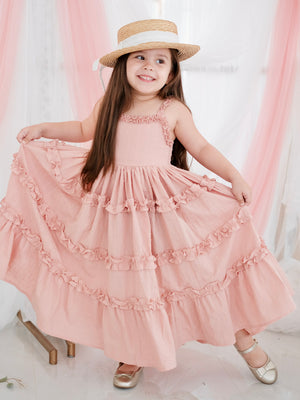 Ingrid Dress | Dusty Blush