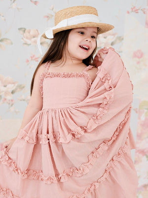 Ingrid Dress | Dusty Blush