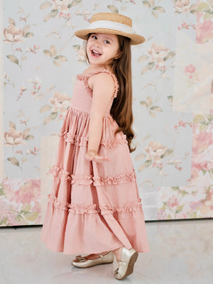 Ingrid Dress | Dusty Blush