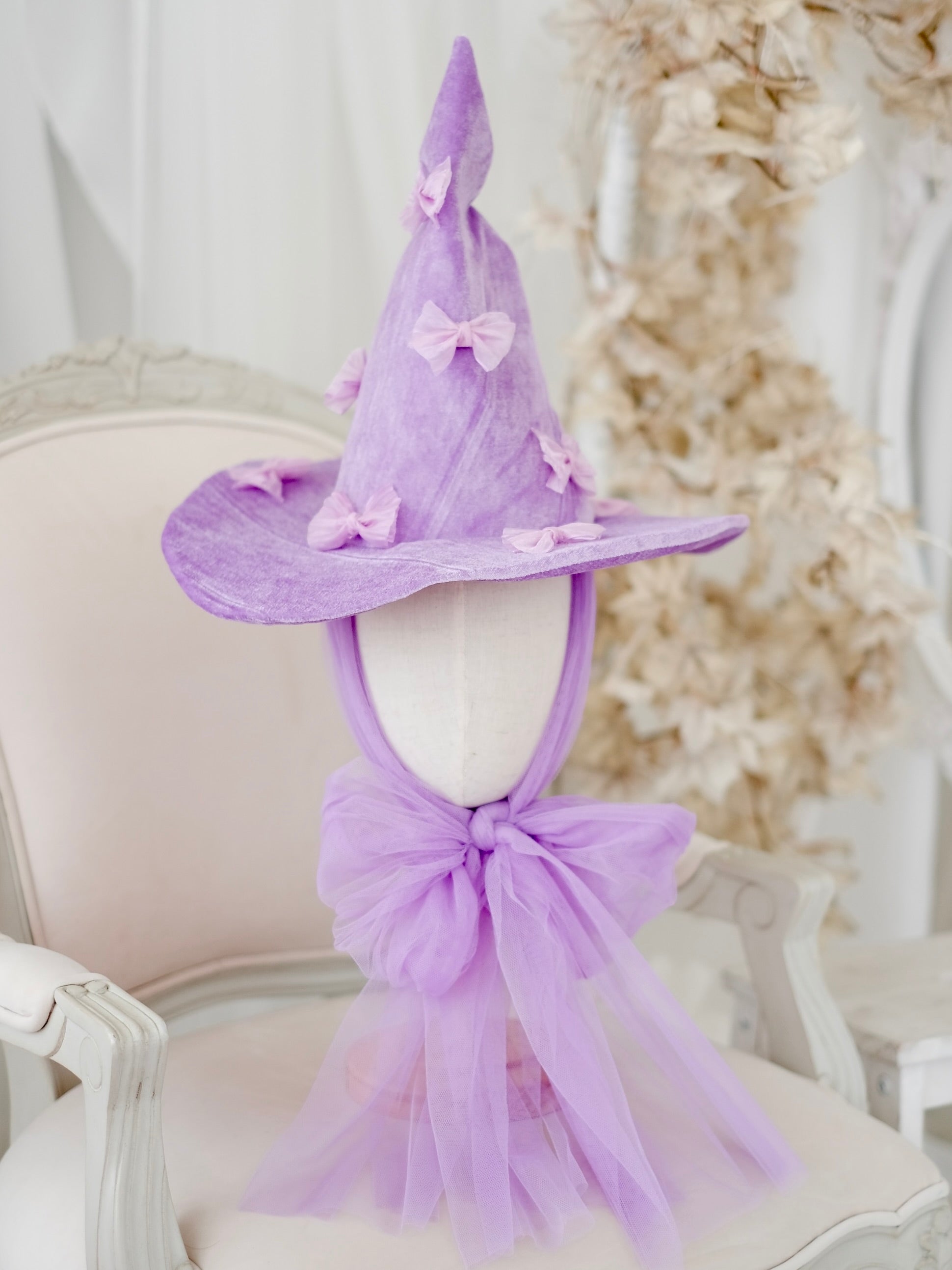 Bow Witch Hat | Purple