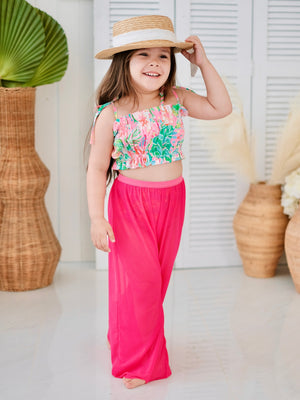 Dylan Cover Up Pants | Hot Pink