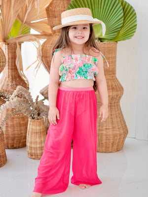 Dylan Cover Up Pants | Hot Pink