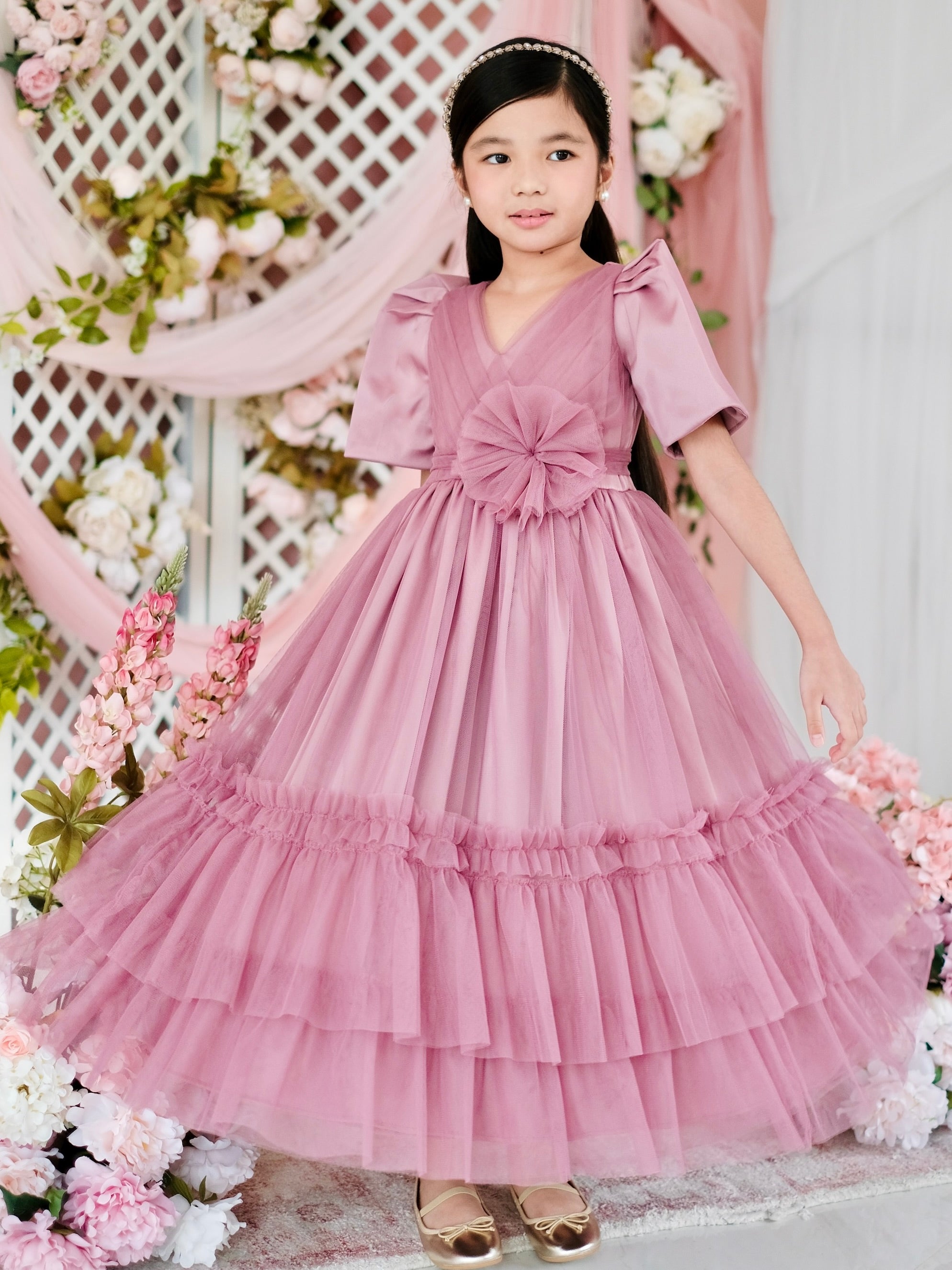 Letiza Dress with Pettiskirt