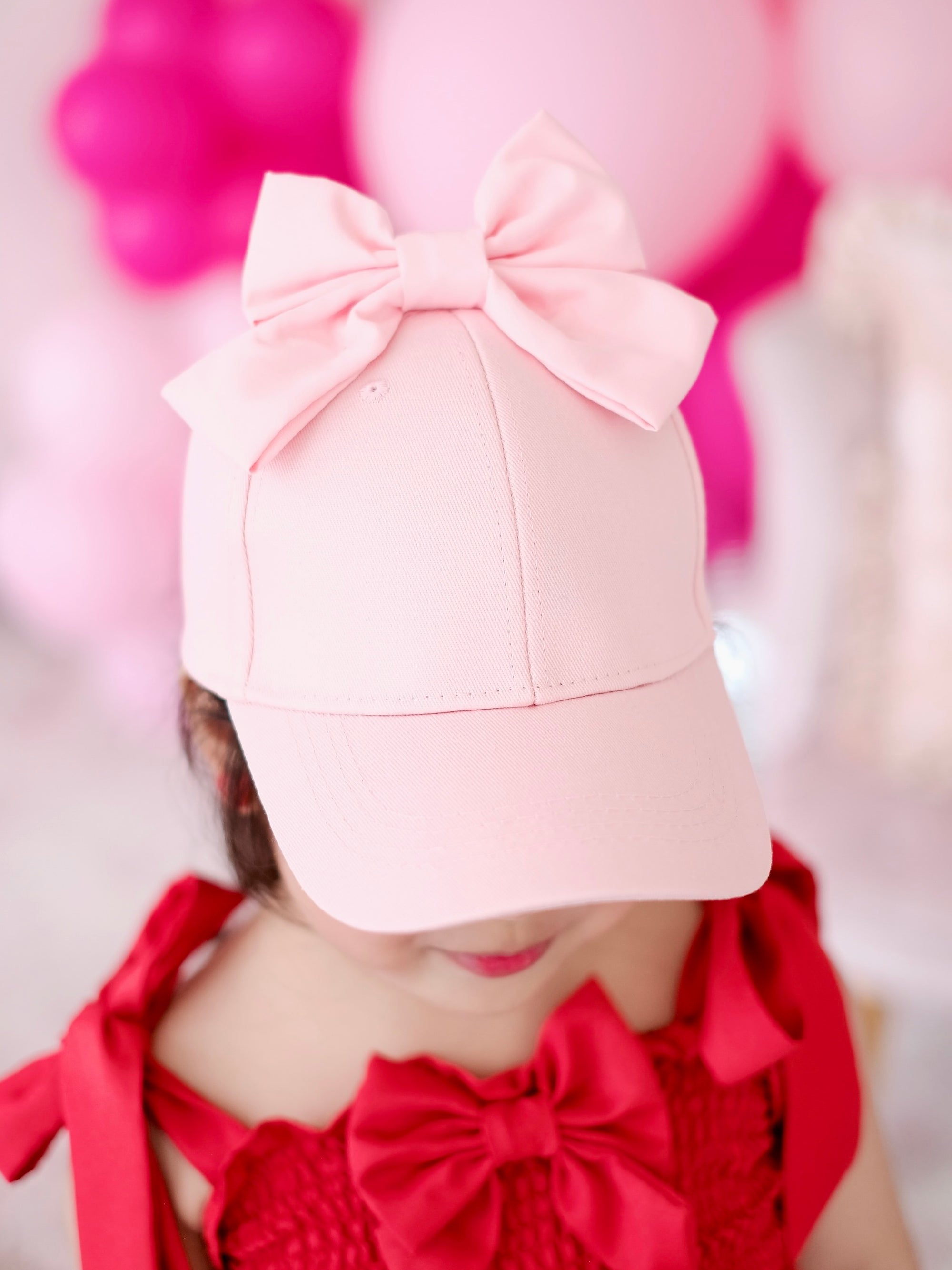 Bow Cap | Candy Pink