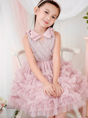 Clara Tutu Dress Dusty Pink