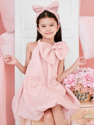 Palma Bubble Dress in Blush