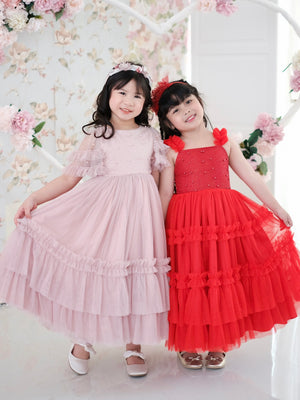 Laeticia Dress | Dusty Pink