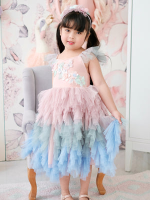 Laurette | Floral Fairy Tutu Set with Headband