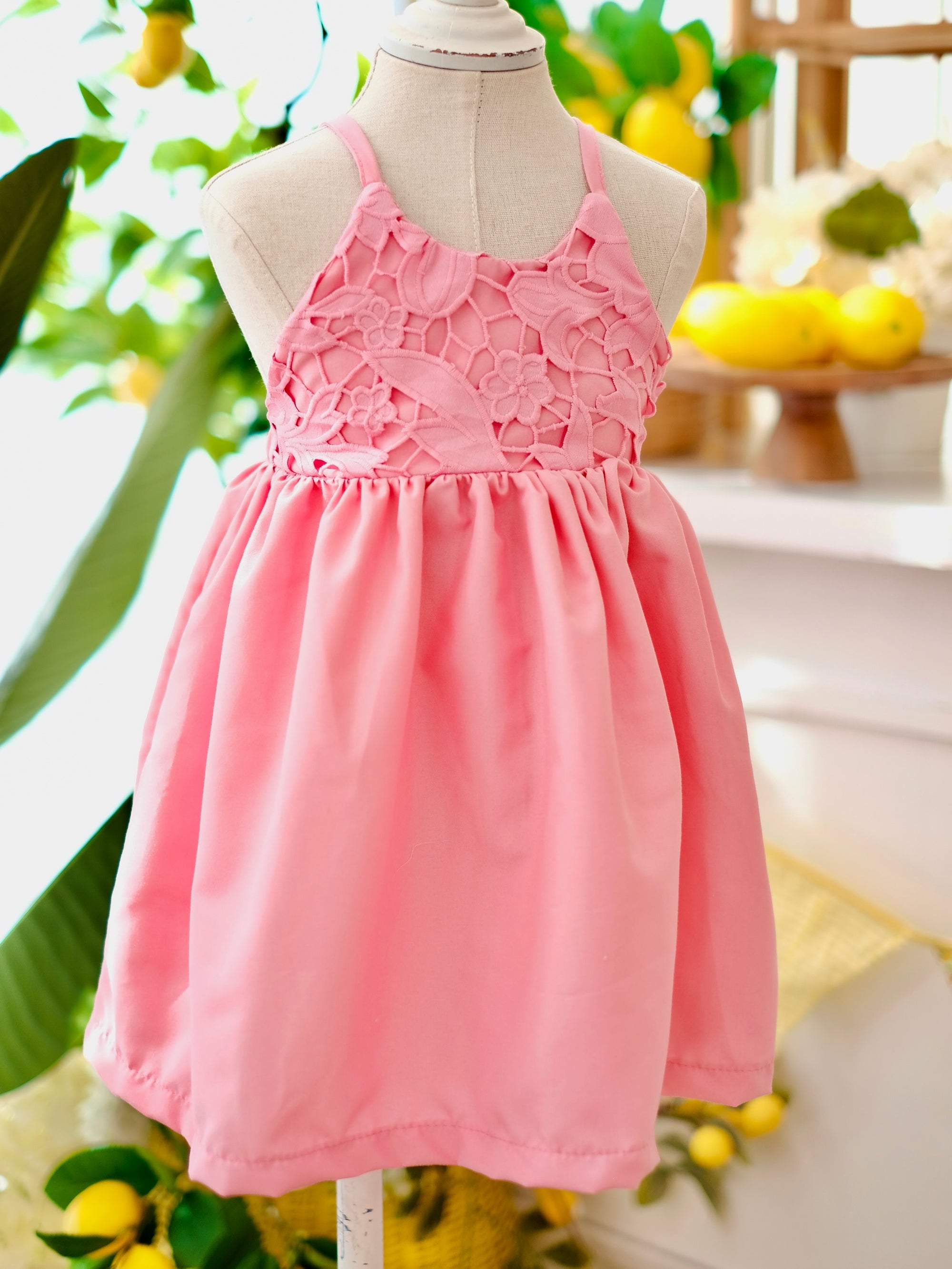 Cece Dress in Pink | Tiny Threads