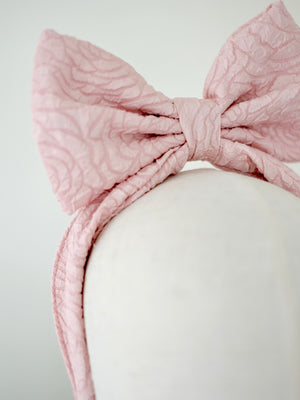 Jacquard Bow Headband