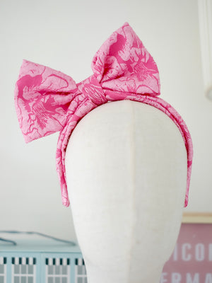 Jacquard Bow Headband