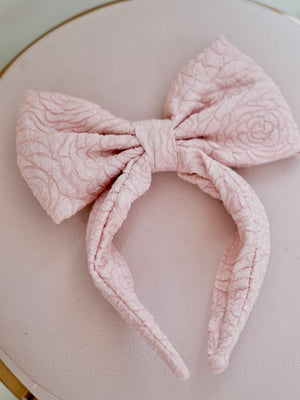 Jacquard Bow Headband